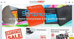 Desktop Screenshot of graphicsdirect.co.uk